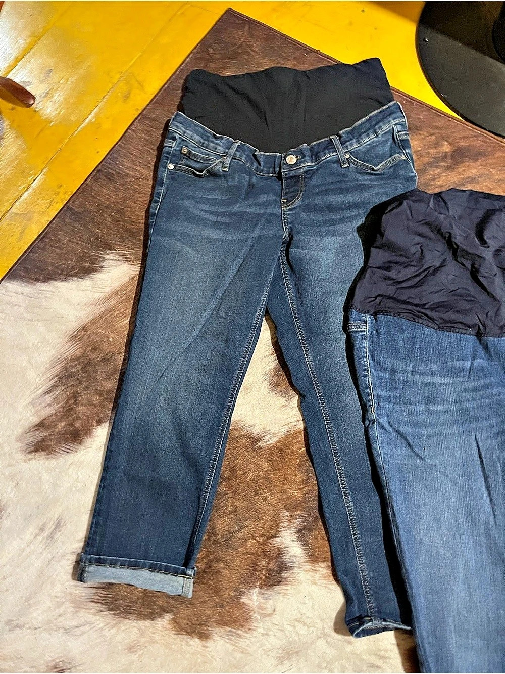 GAP & J.Crew Maternity Jeans Blue